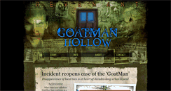 Desktop Screenshot of goatmanhollow.com